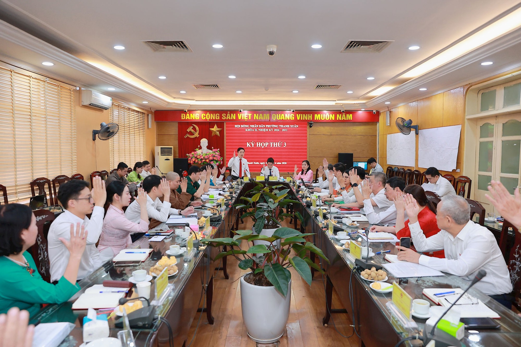 HĐND phường Thanh Xuân thông qua nhiệm vụ trọng tâm 6 tháng cuối năm 2026- Ảnh 3.