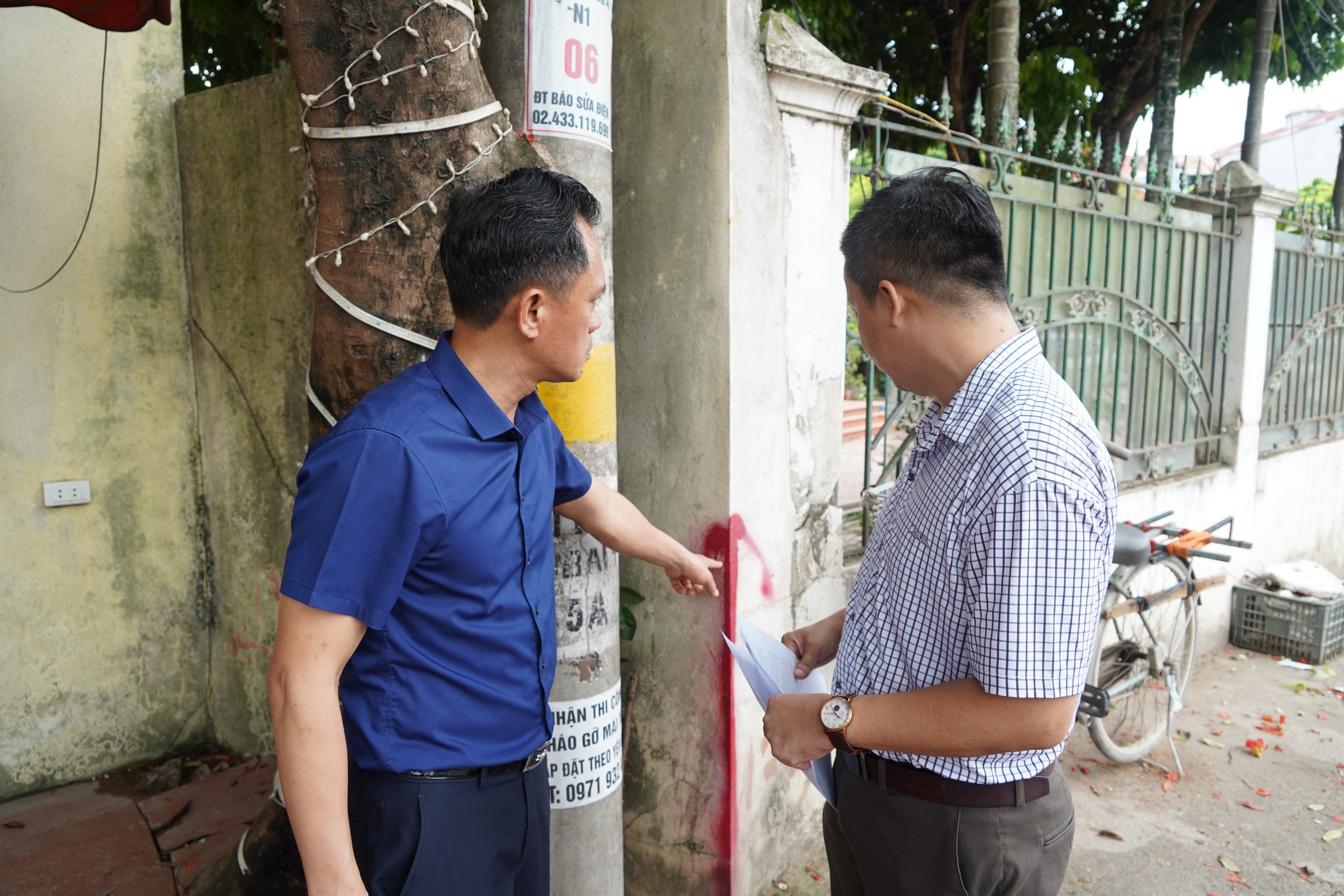 Lãnh đạo phường Chương Mỹ tăng cường vận động Nhân dân bàn giao mặt bằng Dự án Quốc lộ 6- Ảnh 6.
