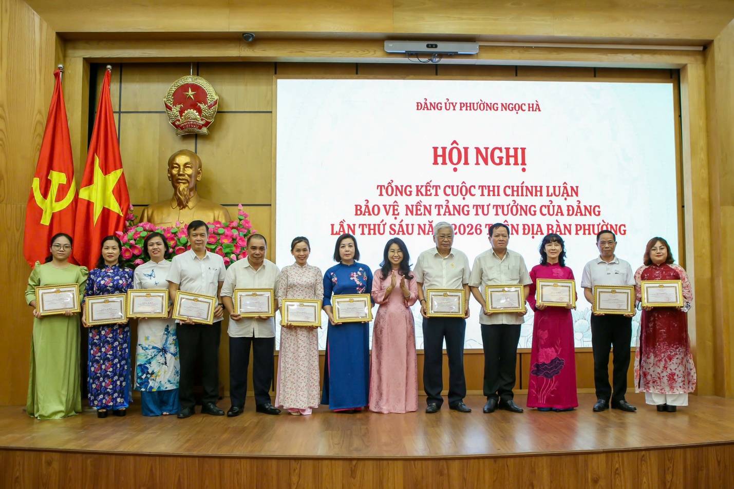 Đảng ủy Phường Ngọc Hà - Tổng kết Cuộc thi chính luận về bảo vệ nền tảng tư tưởng của Đảng lần thứ Sáu, năm 2026- Ảnh 2.