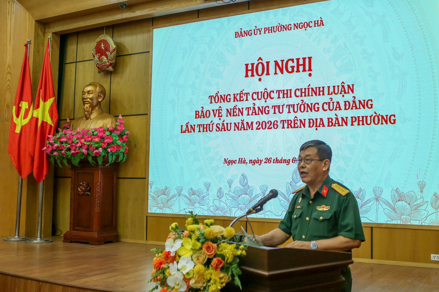 Đảng ủy Phường Ngọc Hà - Tổng kết Cuộc thi chính luận về bảo vệ nền tảng tư tưởng của Đảng lần thứ Sáu, năm 2026- Ảnh 3.