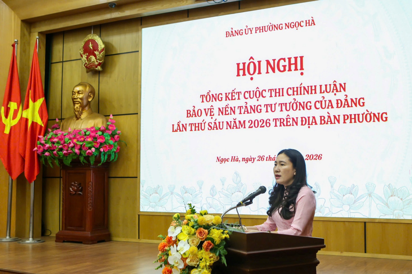 Đảng ủy Phường Ngọc Hà - Tổng kết Cuộc thi chính luận về bảo vệ nền tảng tư tưởng của Đảng lần thứ Sáu, năm 2026- Ảnh 4.