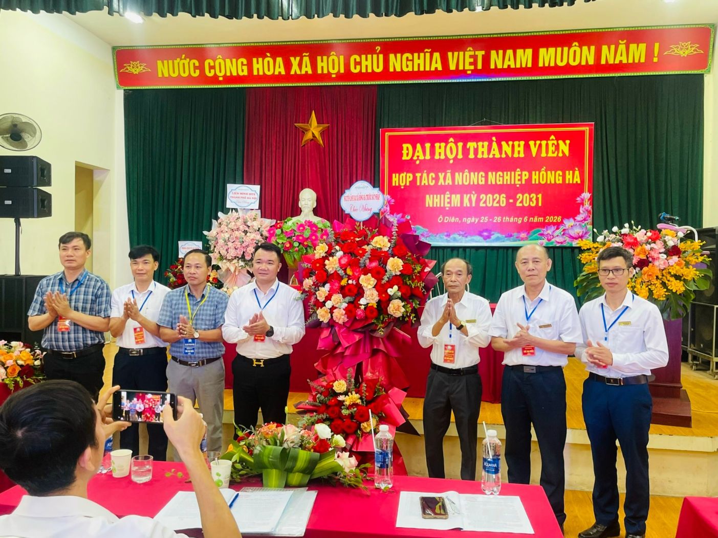 Hợp tác xã nông nghiệp Hồng Hà tổ chức Đại hội nhiệm kỳ 2026 - 2031- Ảnh 2.