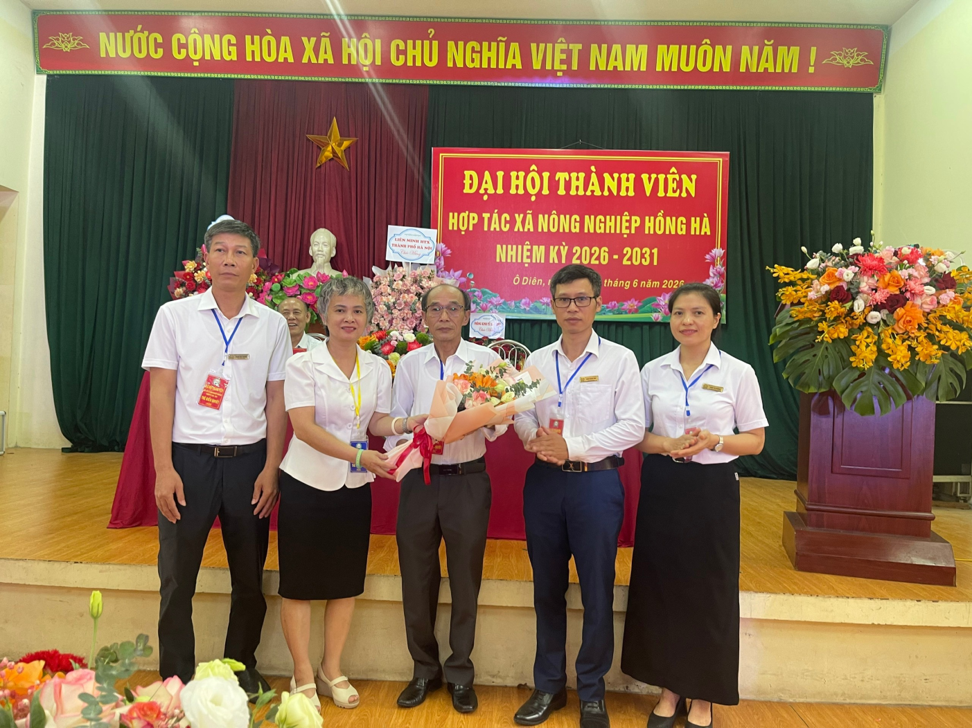 Hợp tác xã nông nghiệp Hồng Hà tổ chức Đại hội nhiệm kỳ 2026 - 2031- Ảnh 4.