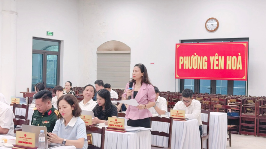 Hội đồng nhân dân phường Yên Hòa tổ chức thành công Kỳ họp thường lệ giữa năm 2026- Ảnh 3.