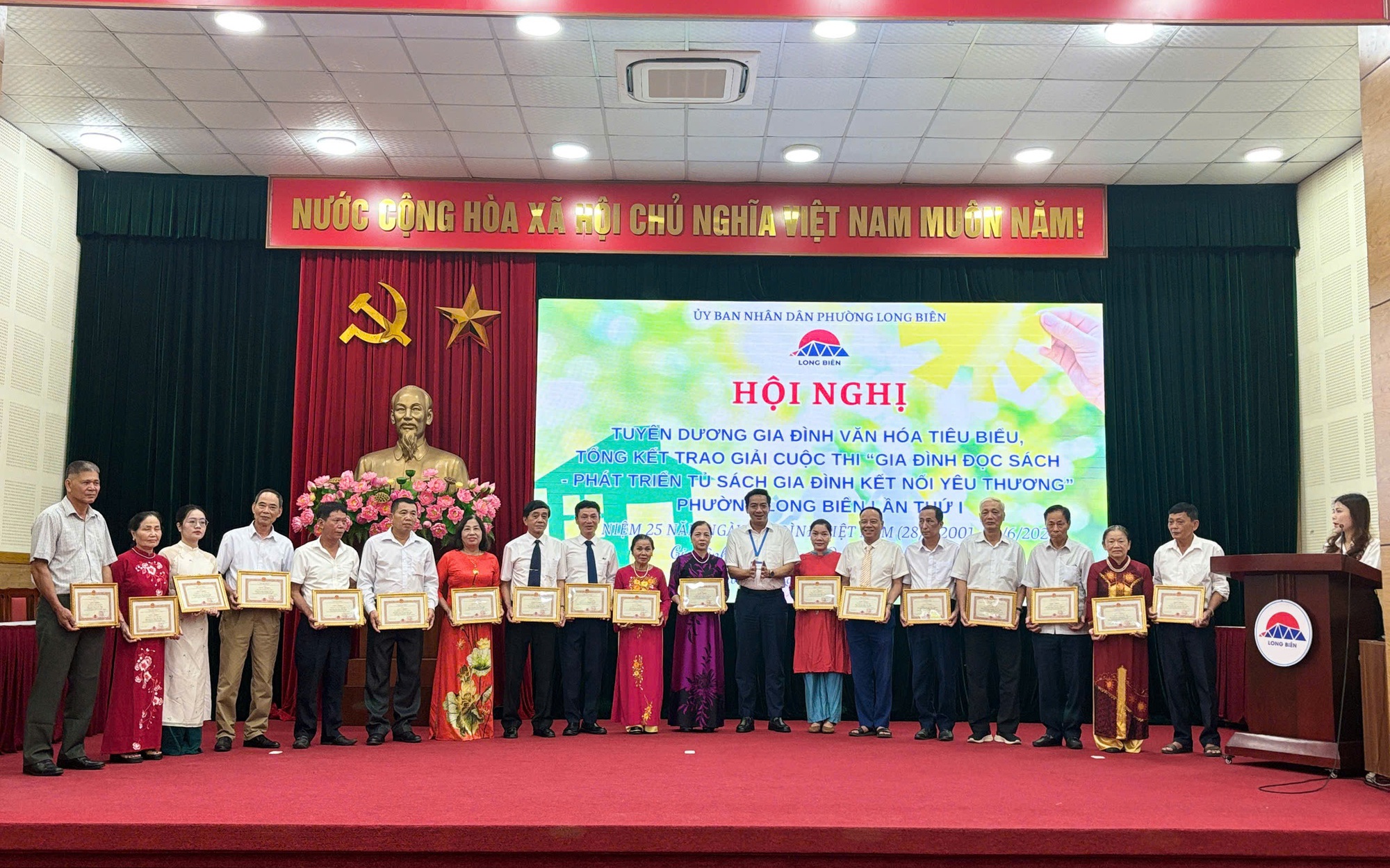 Long Biên hưởng ứng Ngày Gia đình Việt Nam 28/6