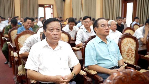 Hoài Đức tổ chức hội nghị tuyên truyền nâng cao nhận thức về phòng chống tội phạm, bảo vệ bí mật nhà nước và phòng cháy chữa cháy- Ảnh 6.