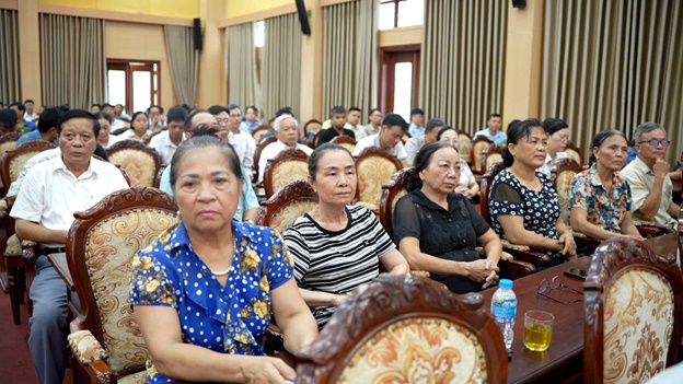 Hoài Đức tổ chức hội nghị tuyên truyền nâng cao nhận thức về phòng chống tội phạm, bảo vệ bí mật nhà nước và phòng cháy chữa cháy- Ảnh 7.