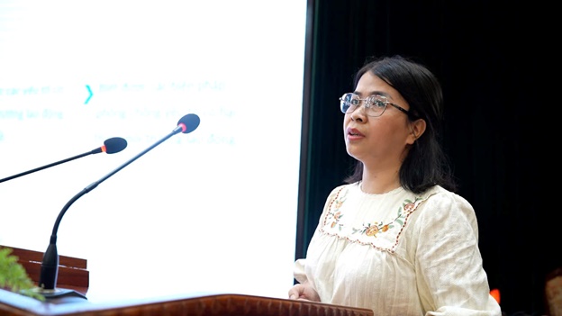 Hoài Đức tổ chức truyền thông, hướng dẫn nhận biết các yếu tố có hại trong môi trường lao động và biện pháp phòng chống- Ảnh 2.