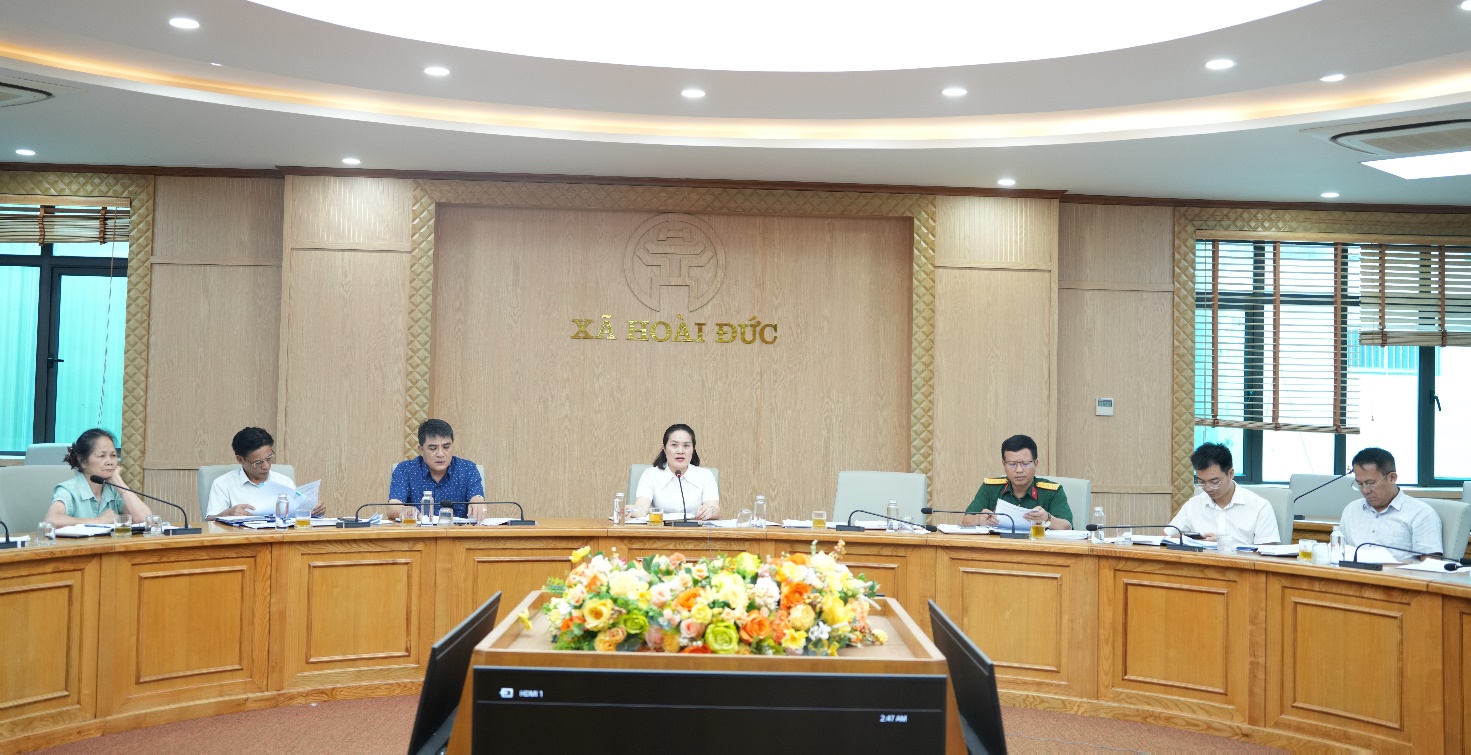 UBND xã Hoài Đức họp Ban chỉ đạo tìm, kiếm quy tập và xác định danh tính hài cốt liệt sĩ- Ảnh 2.