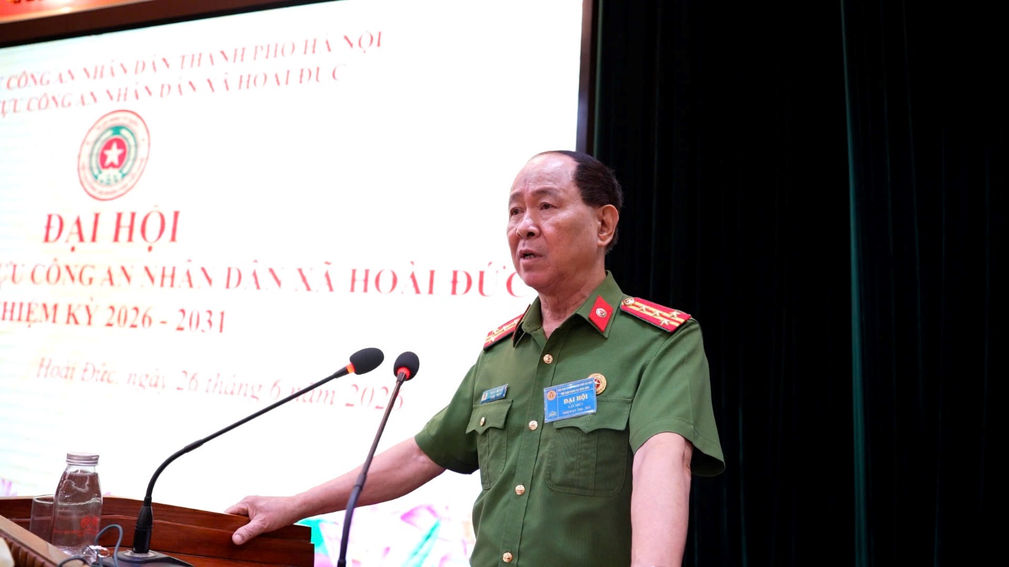 Đại hội hội cựu Công an nhân dân xã Hoài Đức lần thứ Nhất, nhiệm kỳ 2026 – 2031- Ảnh 6.