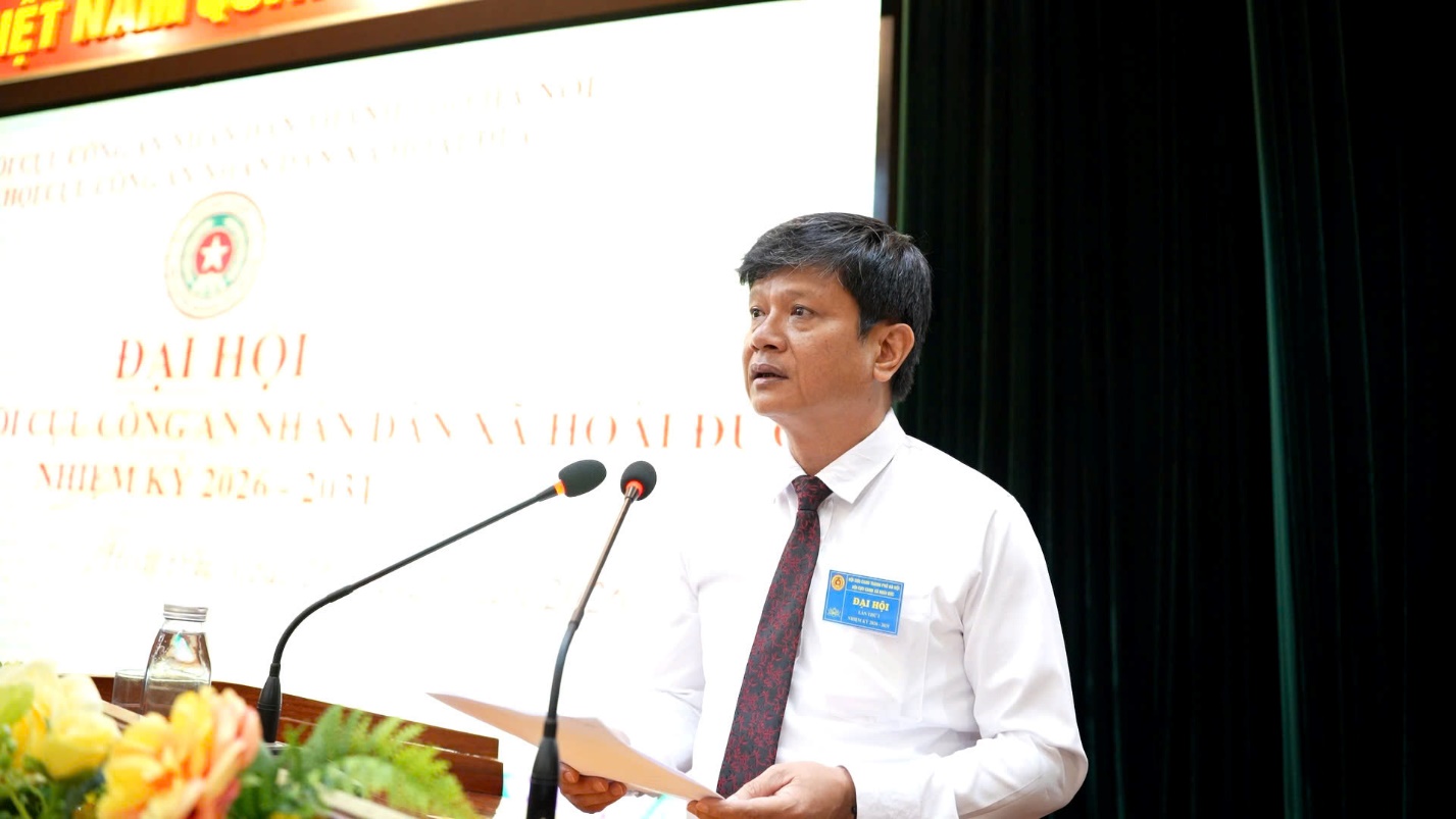 Đại hội hội cựu Công an nhân dân xã Hoài Đức lần thứ Nhất, nhiệm kỳ 2026 – 2031- Ảnh 7.