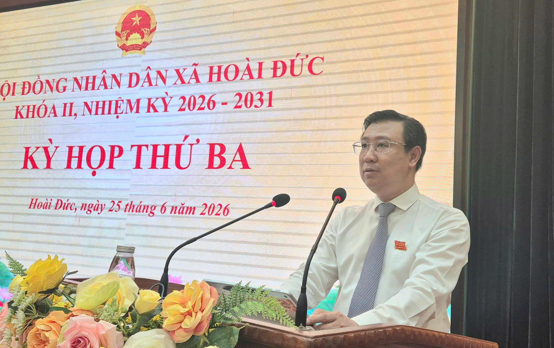 HĐND xã Hoài Đức tổ chức kỳ họp thứ 3, xem xét nhiều nội dung quan trọng về phát triển địa phương- Ảnh 3.
