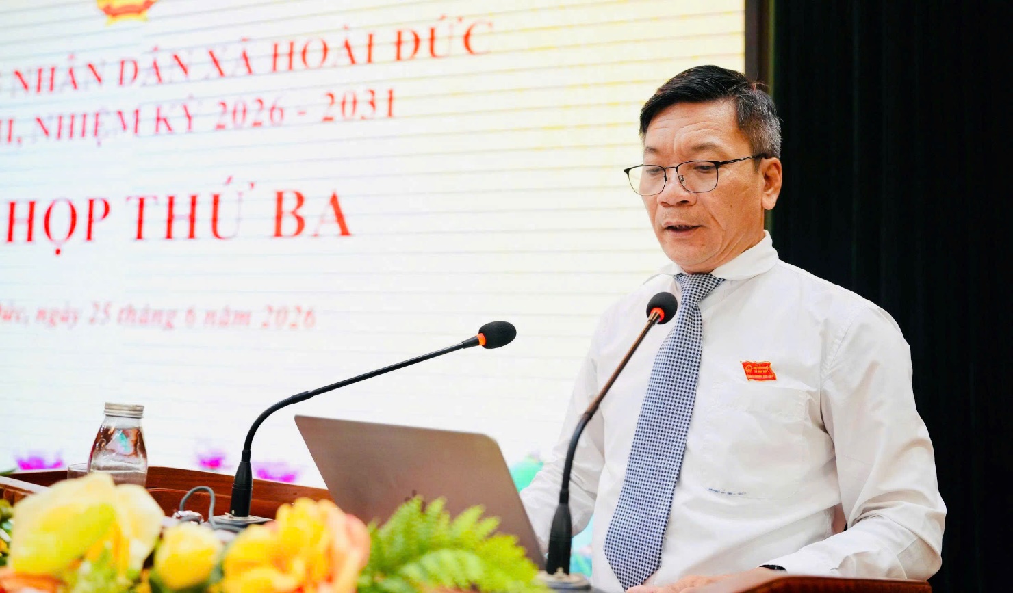 HĐND xã Hoài Đức tổ chức kỳ họp thứ 3, xem xét nhiều nội dung quan trọng về phát triển địa phương- Ảnh 8.