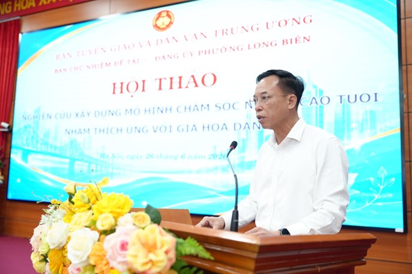 Xây dựng mô hình chăm sóc người cao tuổi từ cơ sở- Ảnh 3.