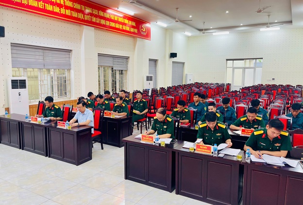 Khối thi đua số 14 Bộ Tư lệnh Thủ đô Hà Nội sơ kết Phong trào thi đua Quyết thắng 6 tháng đầu năm 2026- Ảnh 1.