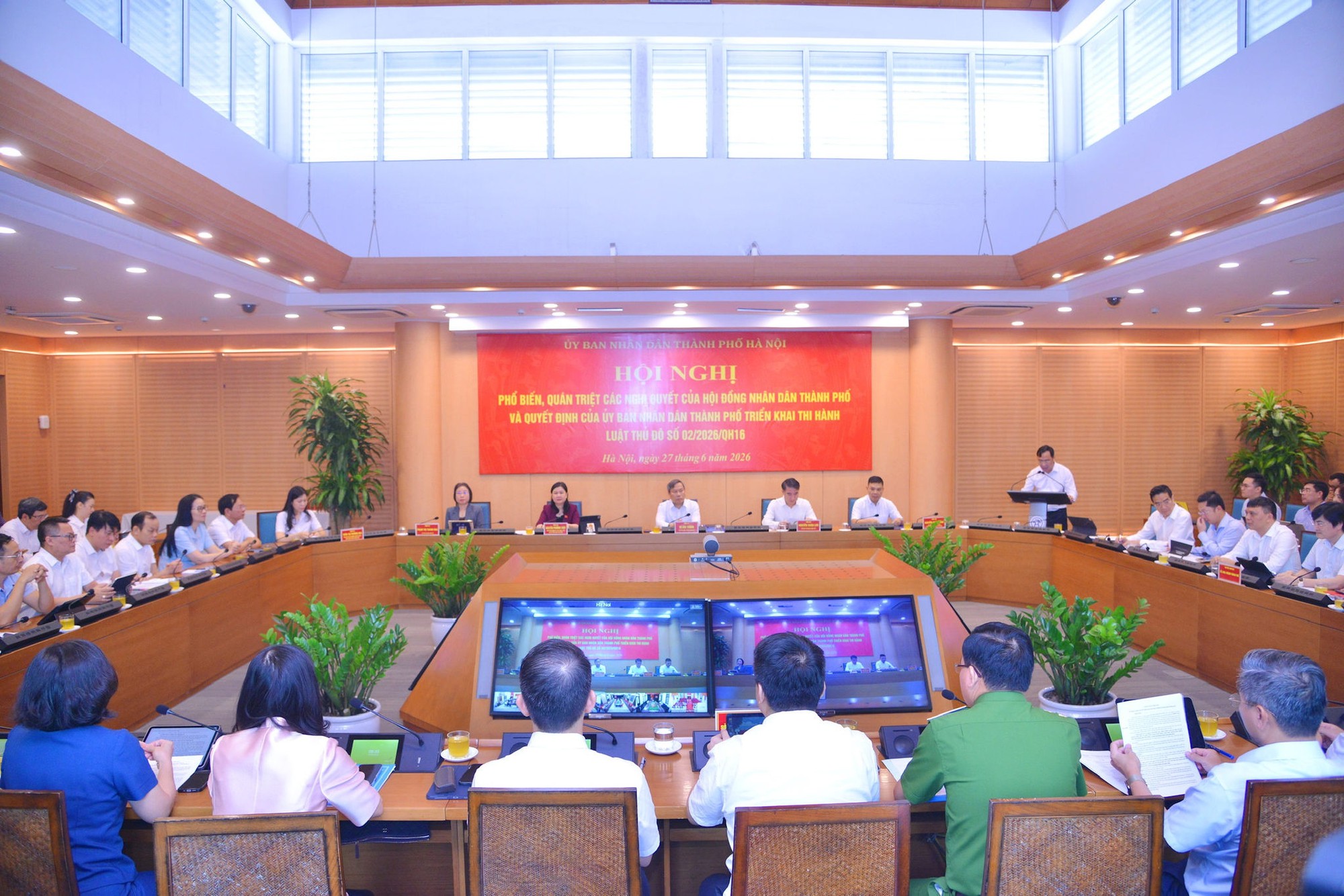 Chủ tịch UBND TP Hà Nội Vũ Đại Thắng: Không để cấp cơ sở lúng túng trong thực hiện Luật Thủ đô năm 2026- Ảnh 1.