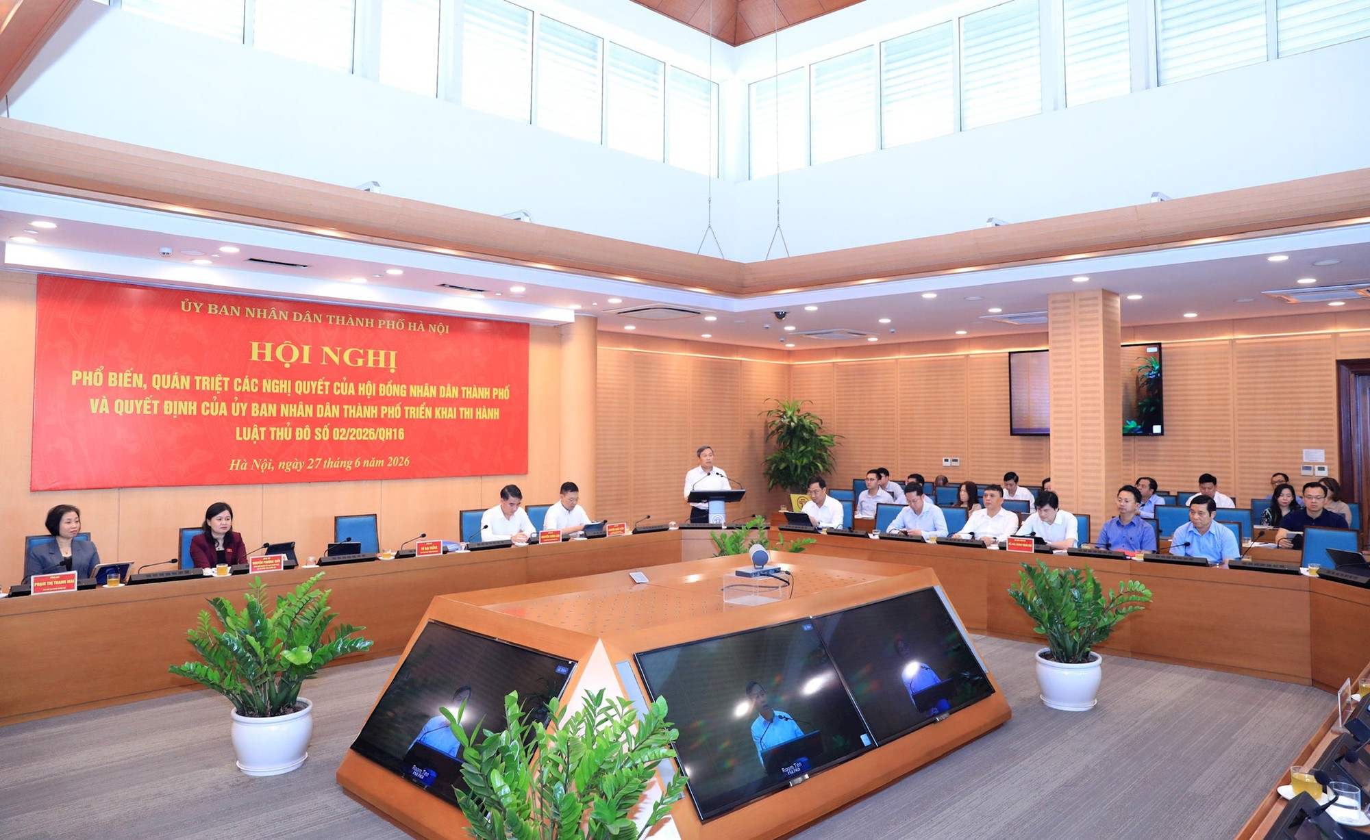 Chủ tịch UBND TP Hà Nội Vũ Đại Thắng: Không để cấp cơ sở lúng túng trong thực hiện Luật Thủ đô năm 2026- Ảnh 3.