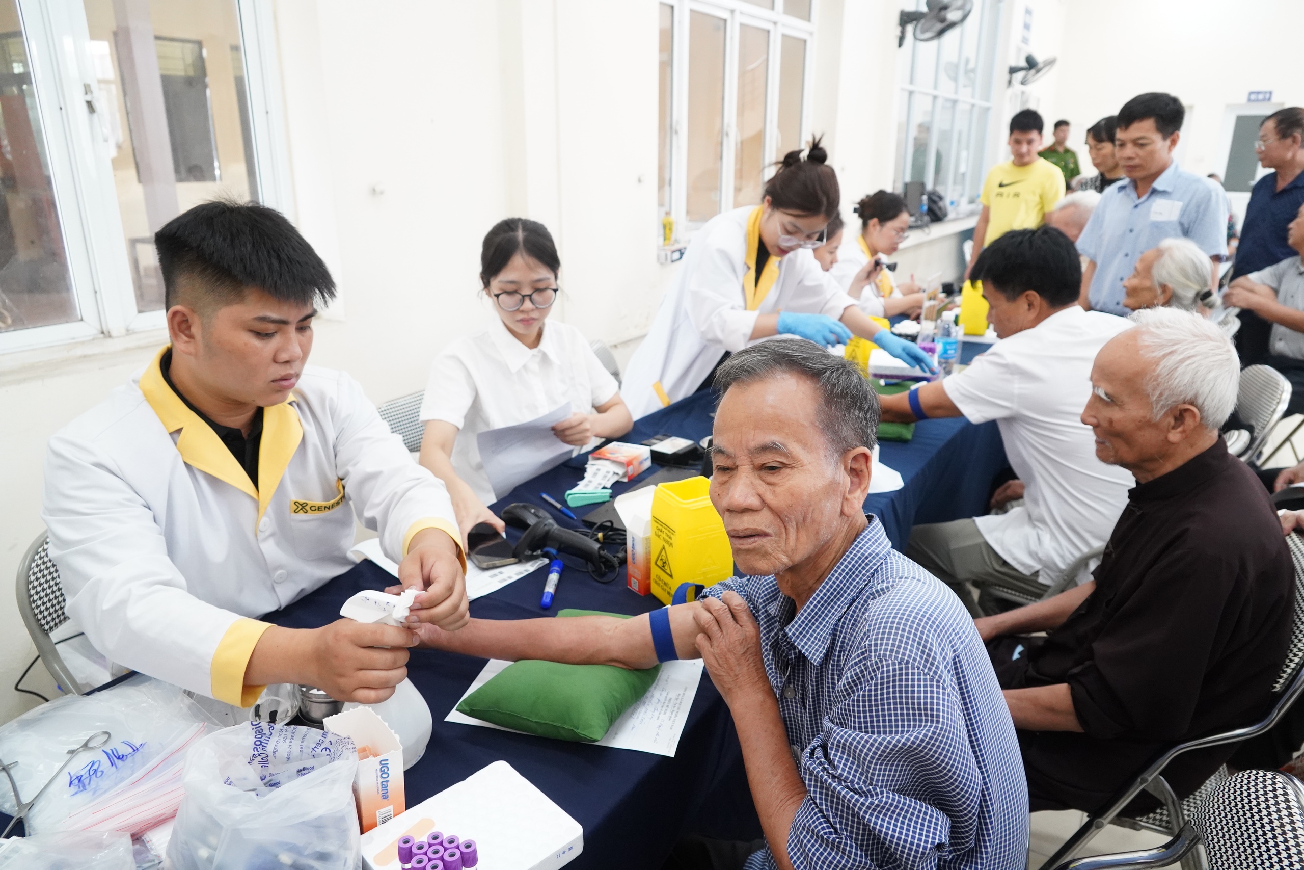 Phường Chương Mỹ tổ chức thu nhận mẫu ADN thân nhân liệt sĩ chưa xác định thông tin- Ảnh 8.