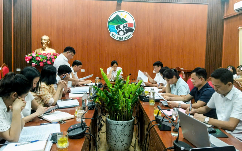 THƯỜNG TRỰC HĐND XÃ KIM ANH GIÁM SÁT VIỆC THU, CHI, QUẢN LÝ VÀ SỬ DỤNG NGÂN SÁCH NHÀ NƯỚC NĂM 2025 VÀ 6 THÁNG ĐẦU NĂM 2026