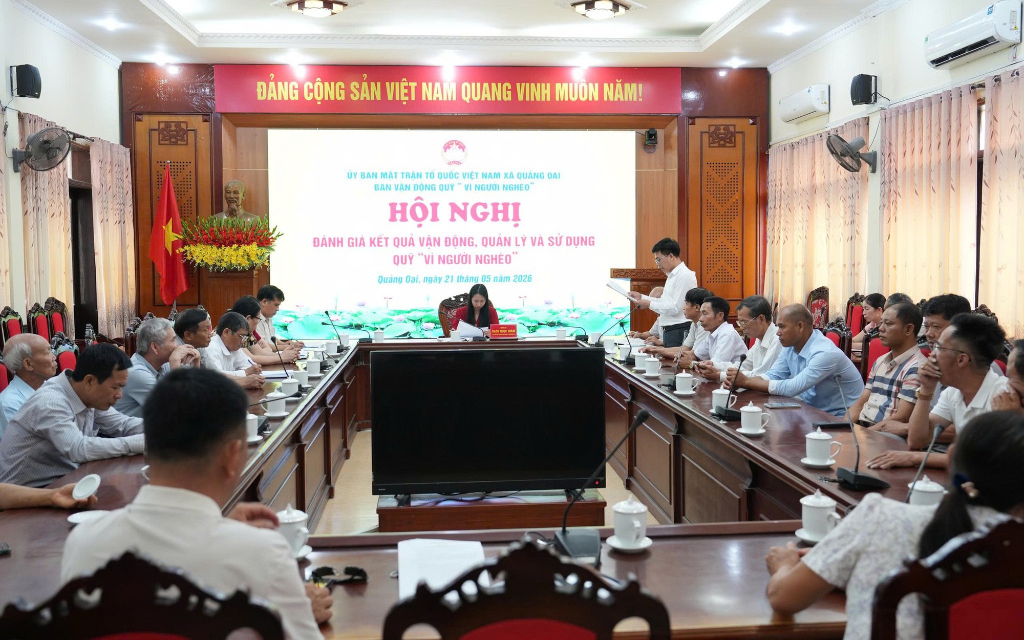 Quảng Oai phát huy hiệu quả Quỹ “Vì người nghèo” trong công tác an sinh xã hội