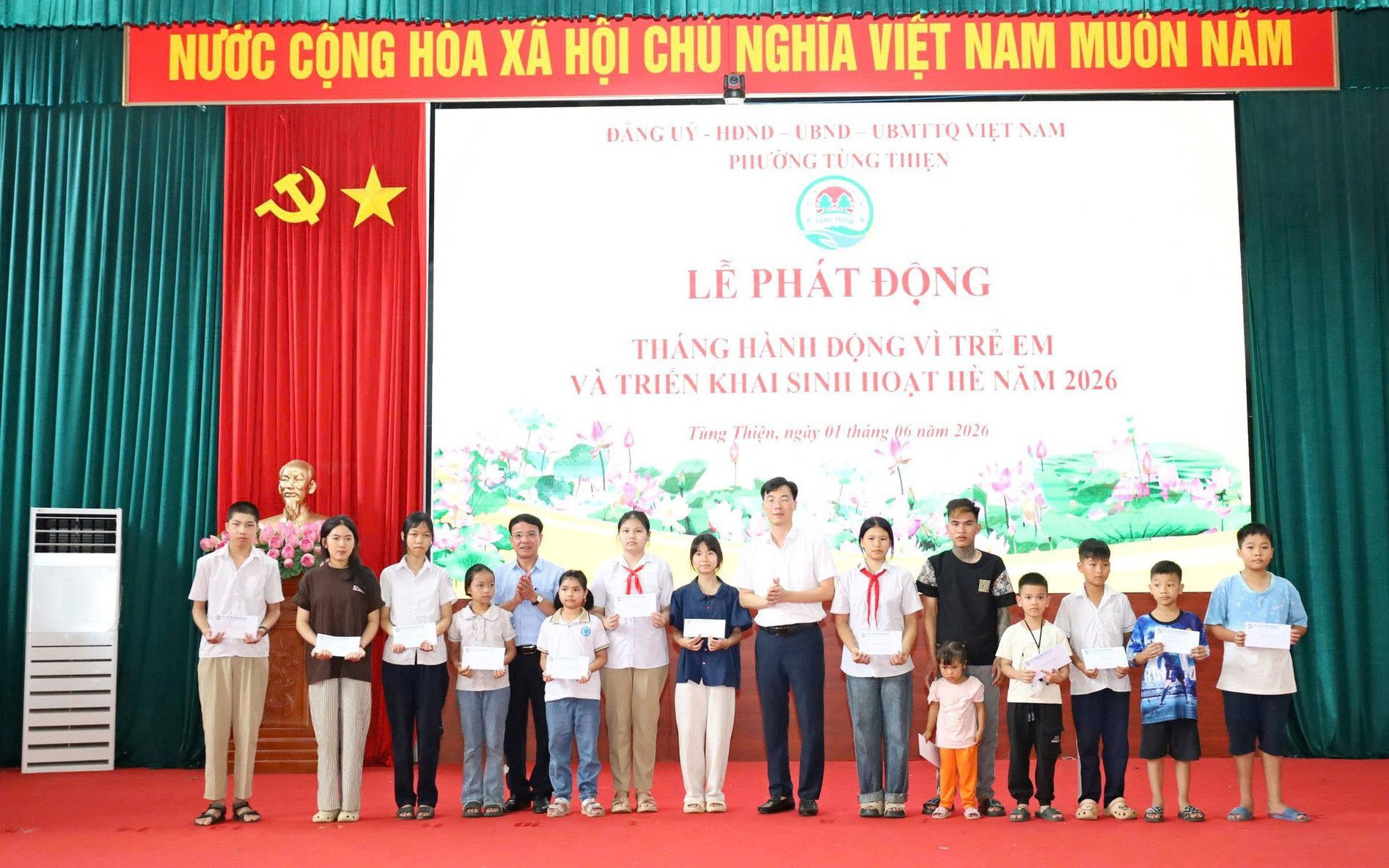 PHƯỜNG TÙNG THIỆN ĐẨY MẠNH CÔNG TÁC BẢO VỆ, CHĂM SÓC TRẺ EM TRONG KỶ NGUYÊN SỐ