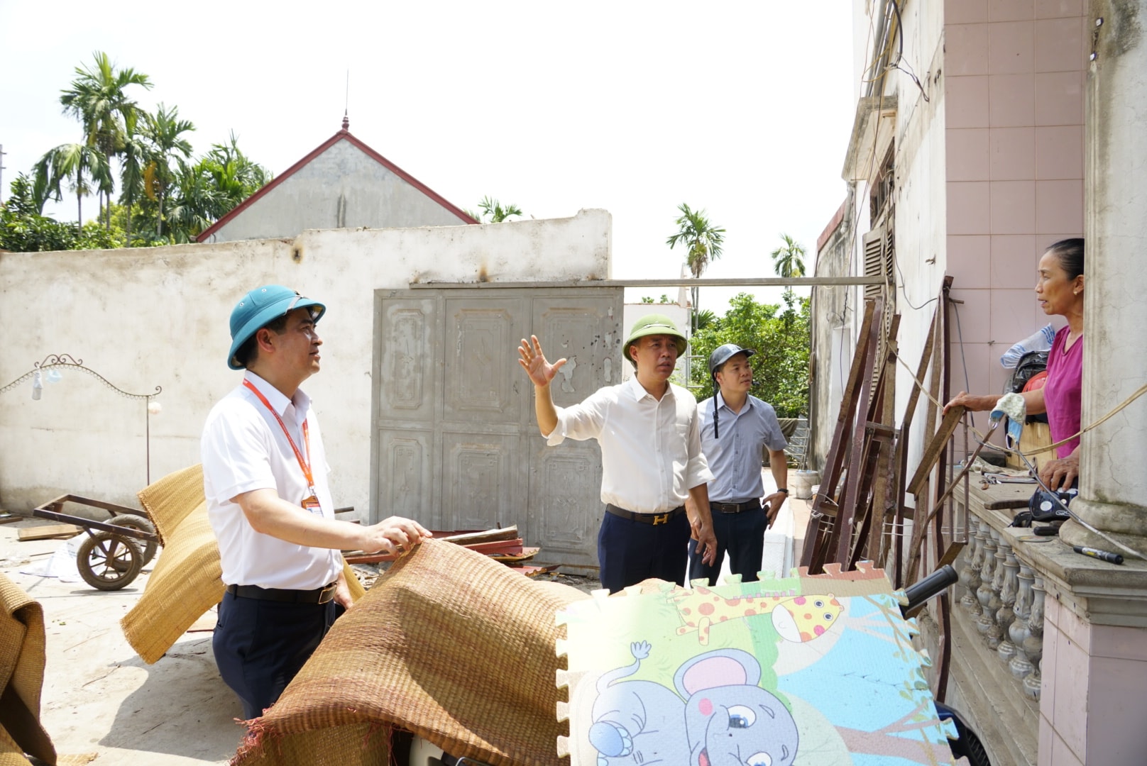 Phường Thượng Cát cán đích giải phóng mặt bằng dự án cầu- Ảnh 2.