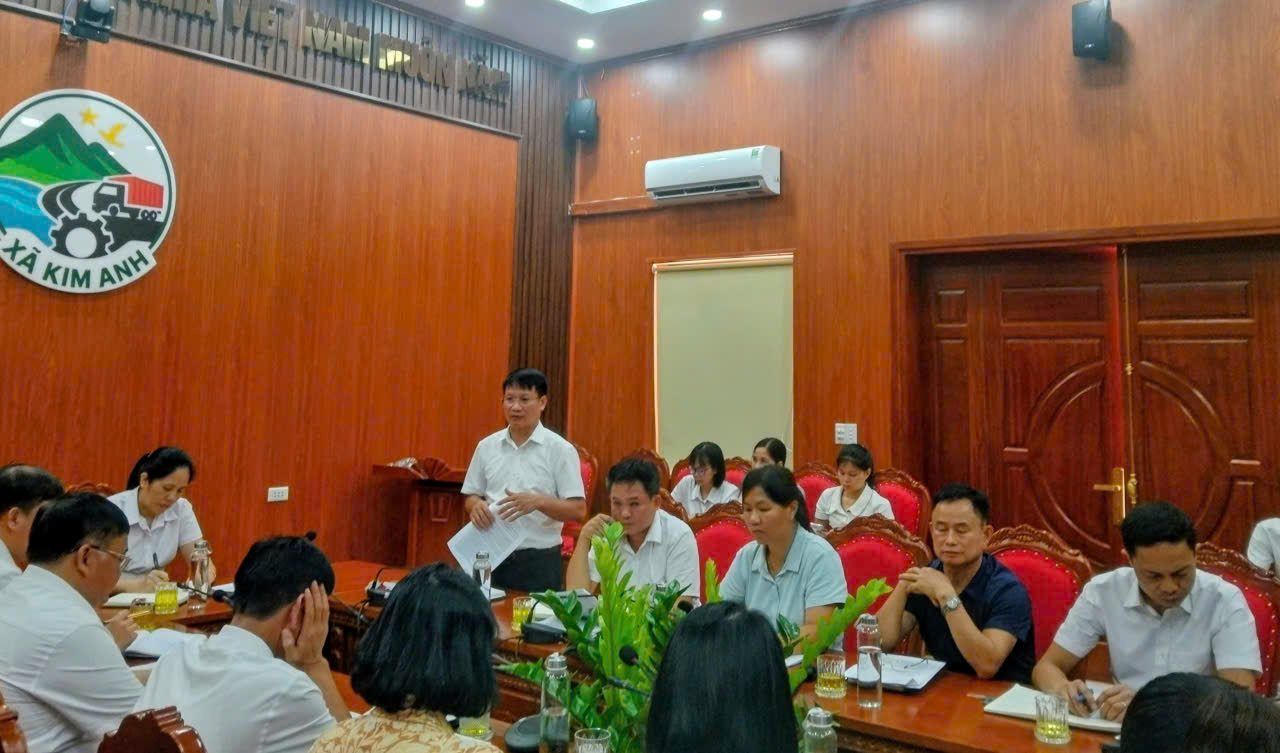 THƯỜNG TRỰC HĐND XÃ KIM ANH GIÁM SÁT VIỆC THU, CHI, QUẢN LÝ VÀ SỬ DỤNG NGÂN SÁCH NHÀ NƯỚC NĂM 2025 VÀ 6 THÁNG ĐẦU NĂM 2026- Ảnh 2.
