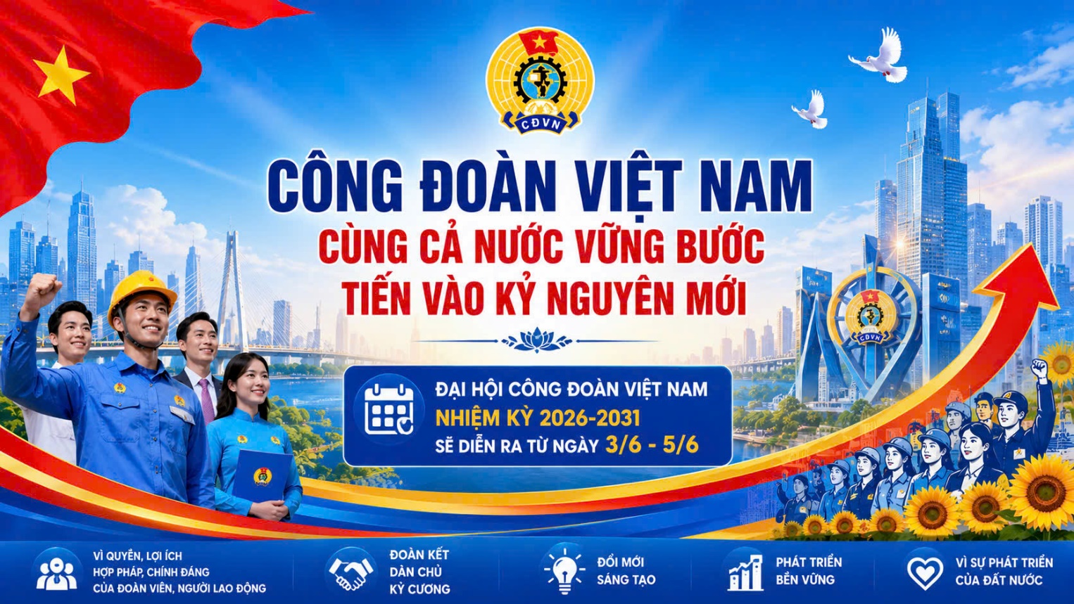 Hoài Đức lan tỏa niềm tin, khơi dậy khí thế hướng về Đại hội Công đoàn Viêt Nam- Ảnh 2.
