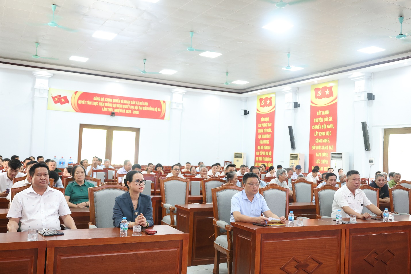 Ủy ban MTTQ Việt Nam xã Mê Linh tổ chức hội nghị tuyên truyền thực hiện Luật Thủ đô- Ảnh 4.