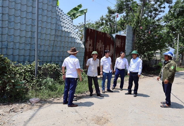 Xuân Mai: Thường trực HĐND xã tổ chức khảo sát thực tế phục vụ giám sát chuyên đề và phiên giải trình- Ảnh 5.