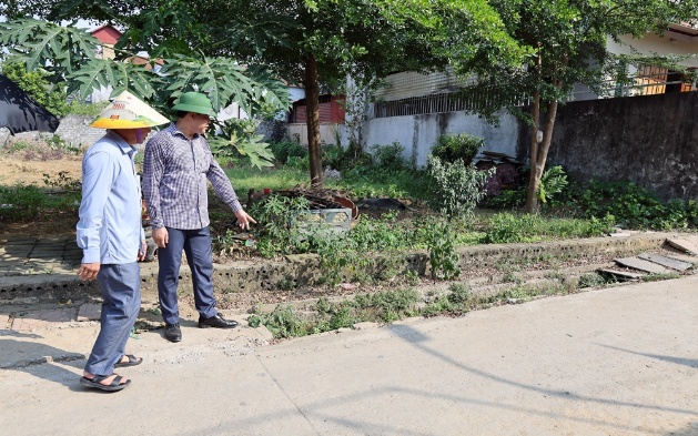 Xuân Mai: Thường trực HĐND xã tổ chức khảo sát thực tế phục vụ giám sát chuyên đề và phiên giải trình- Ảnh 8.