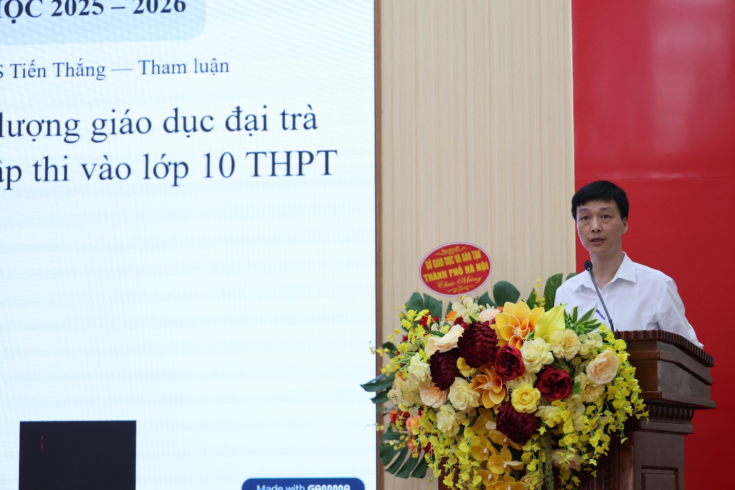 Xã Tiến Thắng long trọng tổ chức Hội nghị tổng kết và Tuyên dương học sinh giỏi tiêu biểu năm học 2025 - 2026- Ảnh 5.