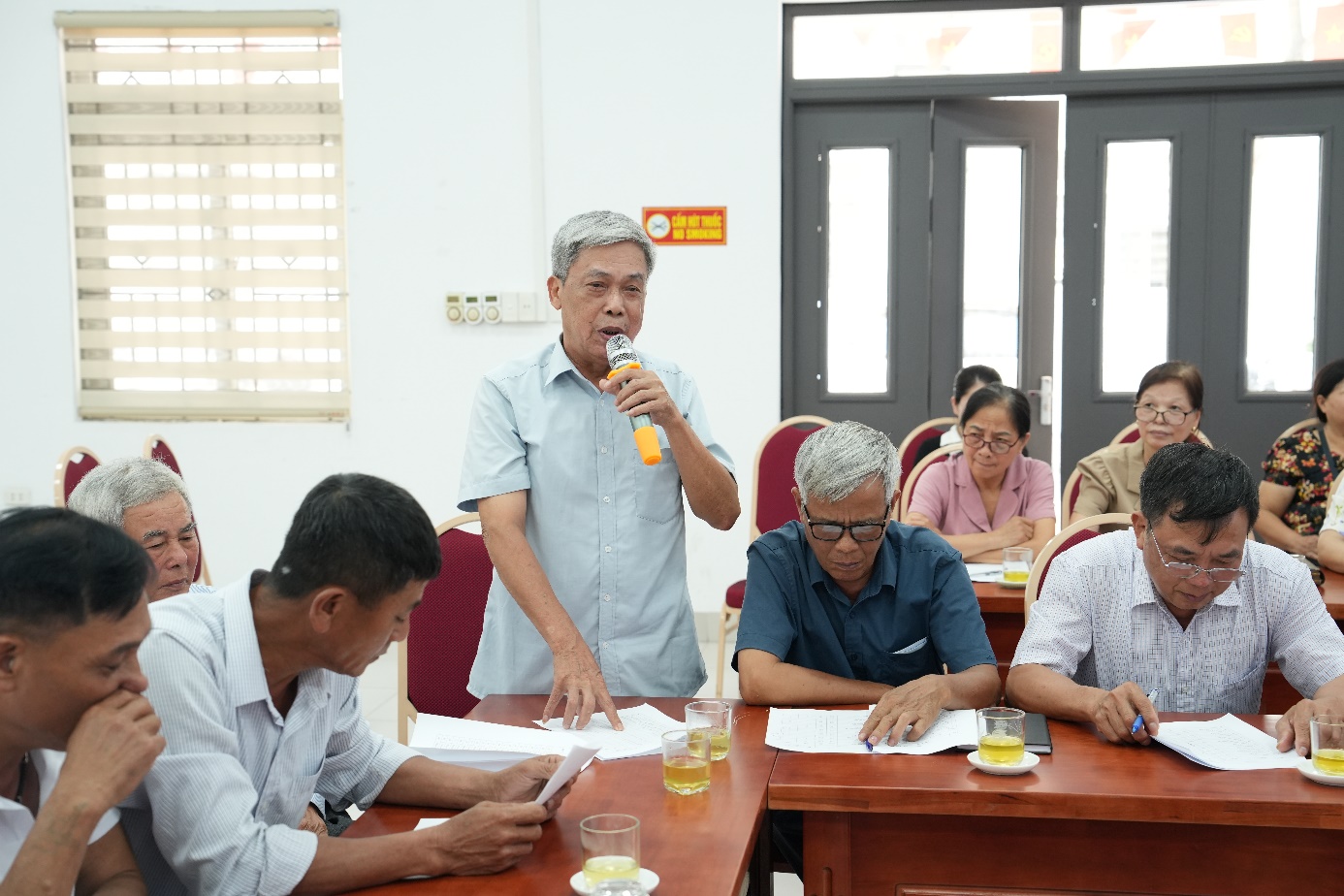 Xã Thuận lấy ý kiến về việc xây dựng đề án sắp xếp thôn, tổ dân phố trên địa bàn xã- Ảnh 4.