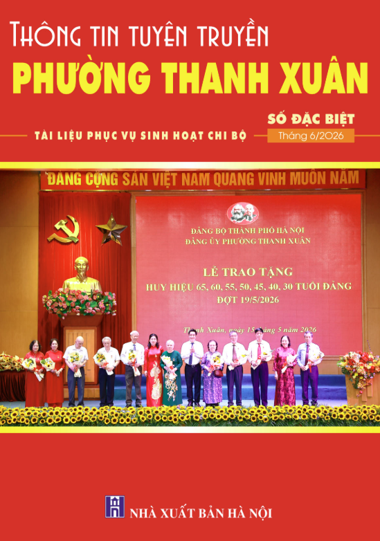 Sách điện tử phường Thanh Xuân số đặc biệt tháng 6/2026- Ảnh 1.
