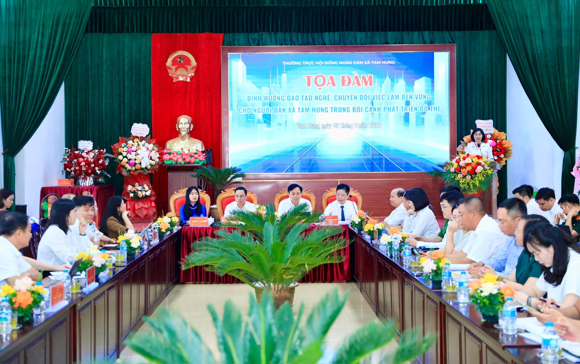 Hiến kế để xã Tam Hưng trở thành điểm sáng chuyển đổi sinh kế, phát triển nguồn nhân lực- Ảnh 1.