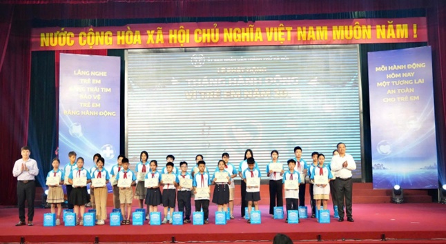 UBND Thành phố tổ chức Lễ phát động Tháng hành động Vì trẻ em năm 2026 với nhiều hoạt động ý nghĩa dành cho thiếu nhi- Ảnh 14.