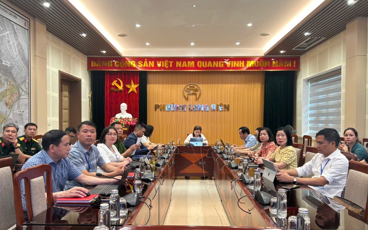 Phường Long Biên tham dự Hội nghị tập huấn nâng cao kỹ năng viết, biên tập tin, bài trên Cổng thông tin điện tử