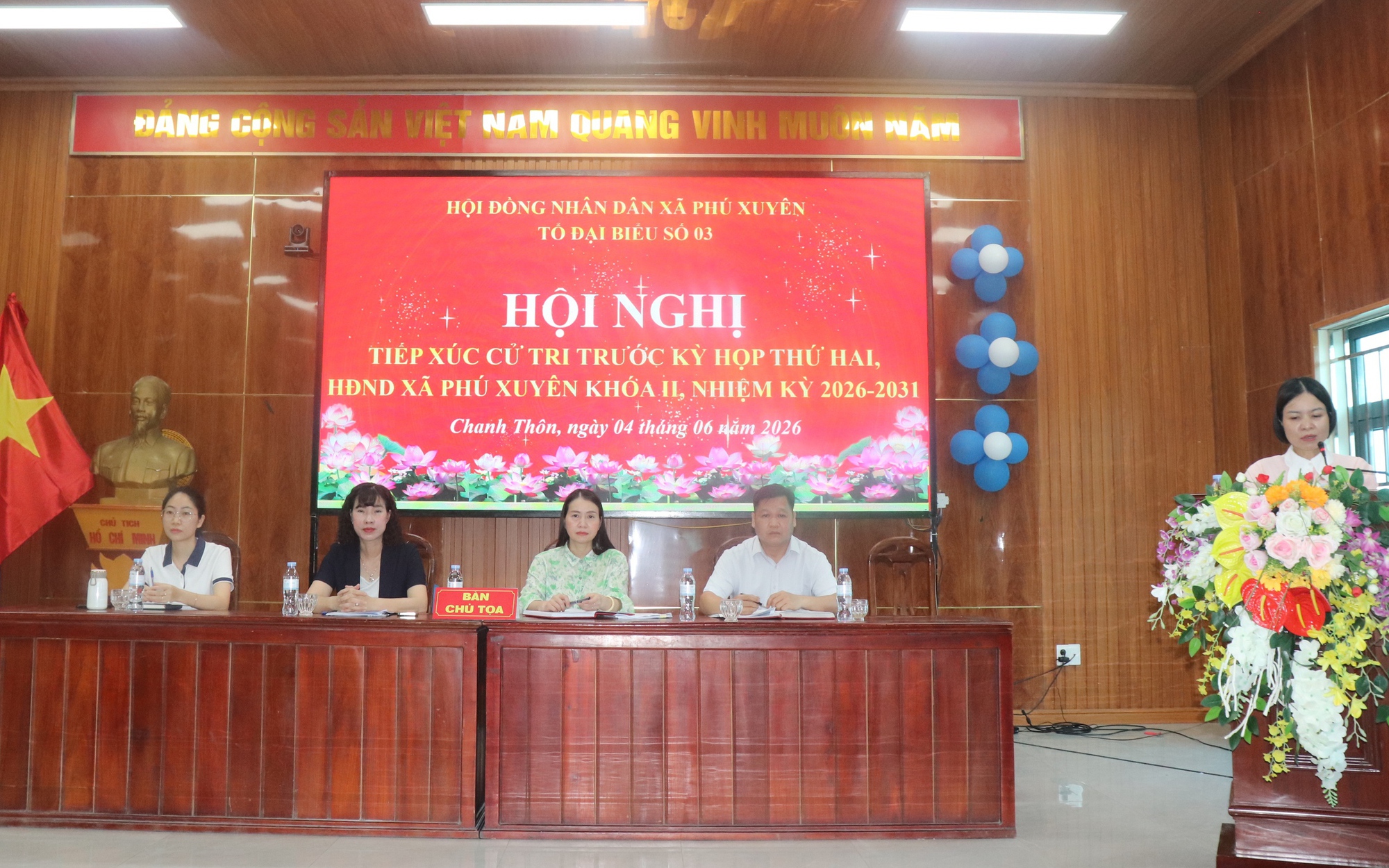 Tổ đại biểu số 3 – HĐND xã tiếp xúc cử tri trước kỳ họp thứ hai HĐND xã, nhiệm kỳ 2026 - 2031