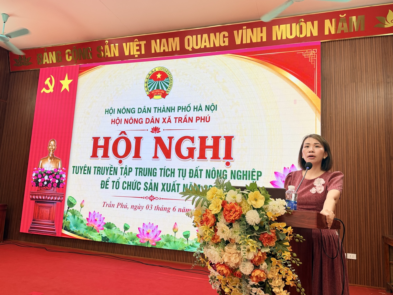 XÃ TRẦN PHÚ TUYÊN TRUYỀN TẬP TRUNG, TÍCH TỤ ĐẤT NÔNG NGHIỆP ĐỂ TỔ CHỨC SẢN XUẤT HIỆU QUẢ- Ảnh 2.
