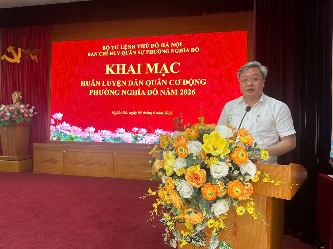 Khai mạc huấn luyện Dân quân Cơ động năm 2026: Nâng cao bản lĩnh, sẵn sàng thực hiện nhiệm vụ- Ảnh 1.
