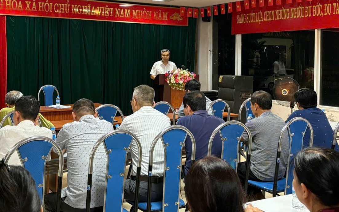 Lãnh đạo xã Thuận An dự sinh hoạt chi bộ tháng 6/2026 tại các Chi bộ thôn, Tổ dân phố