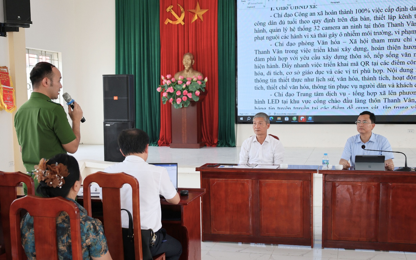 Xã Tiến Thắng đẩy mạnh triển khai mô hình “Thôn số” tại thôn Thanh Vân