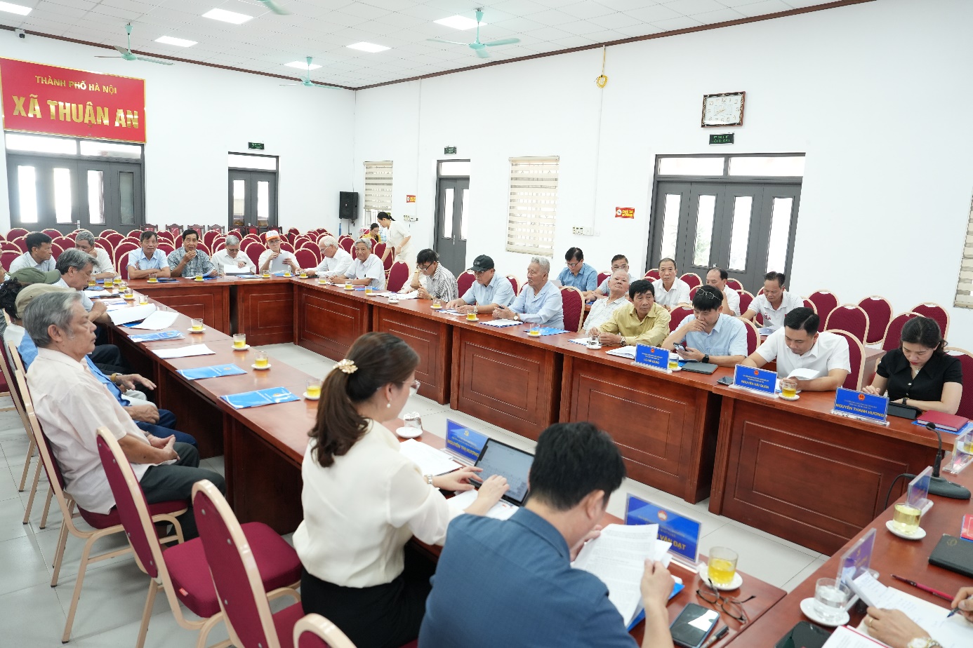 Nhiều ý kiến tâm huyết đóng góp xây dựng Đề án sắp xếp thôn, tổ dân phố trên địa bàn xã Thuận An- Ảnh 2.