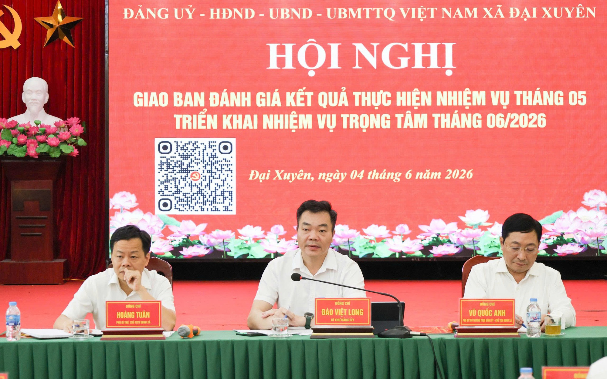 Hội nghị giao ban công tác tháng 5, triển khai nhiệm vụ trọng tâm tháng 6 năm 2026