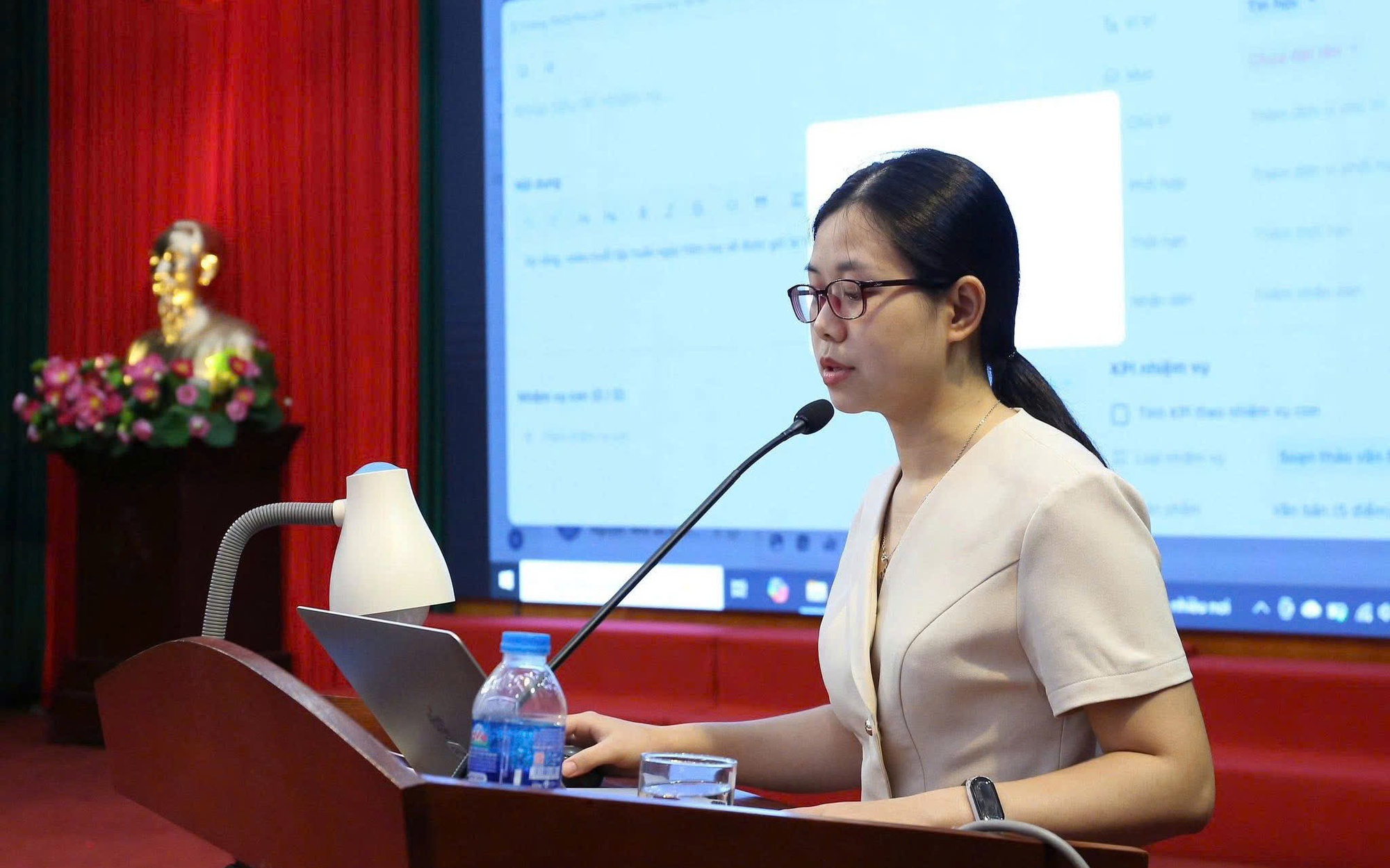 SÓC SƠN ĐẨY MẠNH ỨNG DỤNG HANOIWORK TRONG QUẢN TRỊ THỰC THI NHIỆM VỤ VÀ ĐÁNH GIÁ THEO OKR/KPI