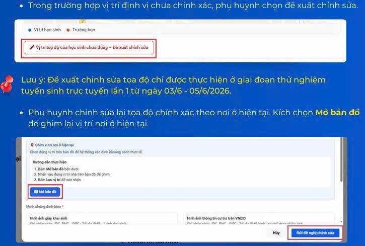 THÔNG BÁO VỀ VIỆC ĐĂNG KÝ TUYỂN SINH TRỰC TUYẾN THỬ NGHIỆM VÀO LỚP 1 - NĂM HỌC 2026-2027.- Ảnh 7.