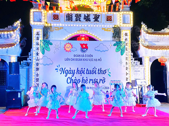 Sôi nổi các hoạt động hè tại liên chi đoàn khu vực Hạ Mỗ- Ảnh 1.