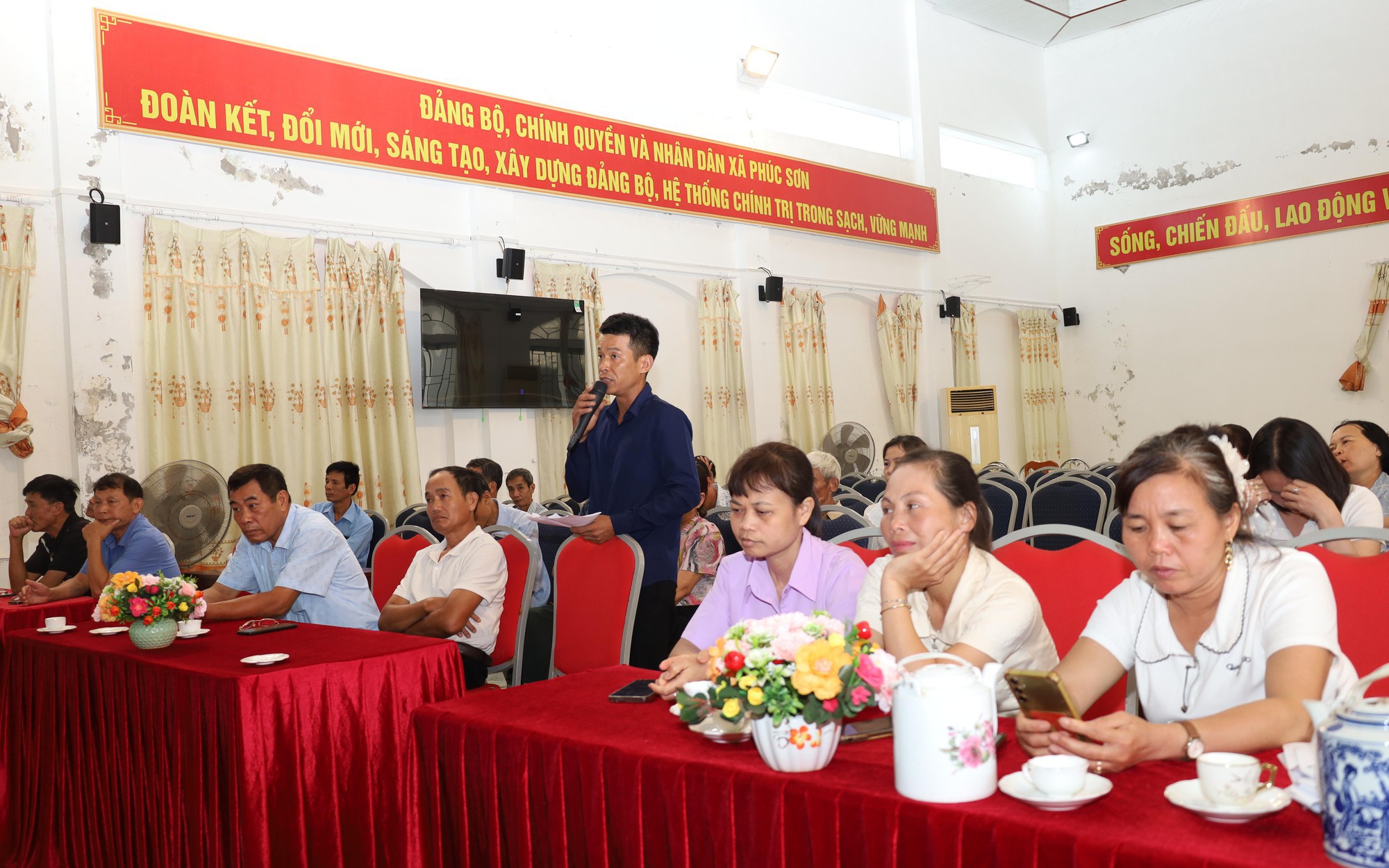 Phúc Sơn tập trung giải quyết 5 điểm nghẽn dân sinh