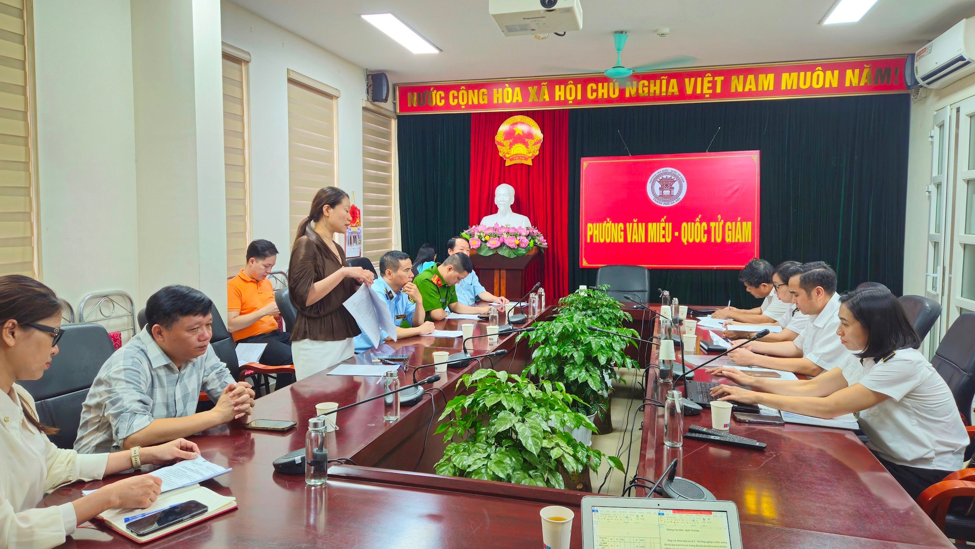 Phường Văn Miếu - Quốc Tử Giám tăng cường kiểm soát kinh doanh sản phẩm động vật- Ảnh 1.