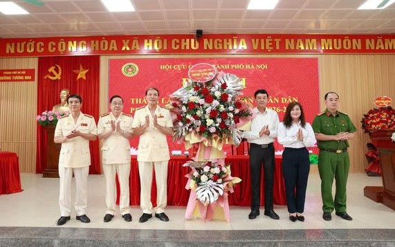 RA MẮT HỘI CỰU CÔNG AN NHÂN DÂN PHƯỜNG TƯƠNG MAI